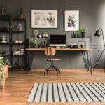 Kącik do pracy, który robi wrażenie